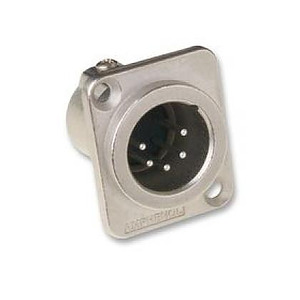 AMPHENOL 5 PIN MALE XLR PANEL MOUNT