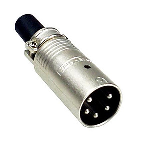 AMPHENOL 5 PIN MALE SPEAKER CABLE CONNECTOR