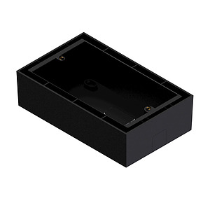 AUDAC SURFACE MOUNT WALLBOX TO SUIT DW5066  MWX65  WP523 WALLPLATES - BLACK