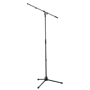 K&M MICROPHONE STAND WITH SINGLE SECTION BOOM
