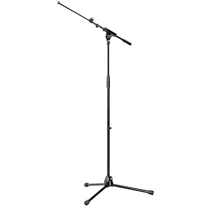 K&M MICROPHONE STAND WITH TELESCOPIC BOOM ARM