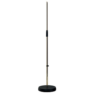 K&M MICROPHONE STAND - EXTRA HEAVY ROUND BASE