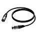 0.5m Female XLR-Male XLR Balanced Mic Cable