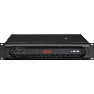 HH ELECTRONICS M-1500D POWER AMPLIFIER 2X1450W 2U BLACK
