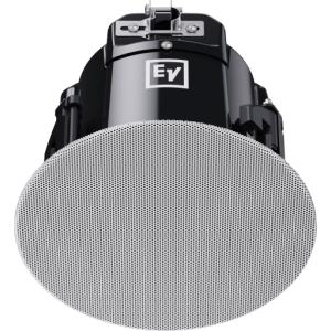 LOUDSPEAKER CEILING MOUNT W/ SWIFTLOCK  2-WAY 4" LF 130 DEG 70/100V  WHITE (1X PAIR)