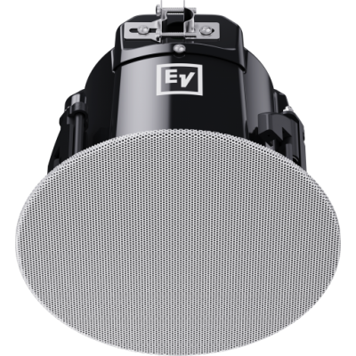 LOUDSPEAKER CEILING MOUNT W/ SWIFTLOCK  2-WAY 4" LF 130 DEG 70/100V  WHITE (1X PAIR)