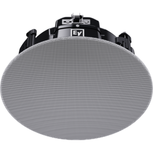 LOUDSPEAKER LOW PROFILE CEILING MOUNT W/ SWIFTLOCK  2-WAY 6.5" LF 130 DEG 70/100V  WHITE (1X PAIR)