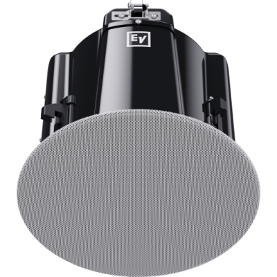 LOUDSPEAKER CEILING MOUNT W/ SWIFTLOCK  2-WAY 8" LF 130 DEG 70/100V  WHITE (1X PAIR)