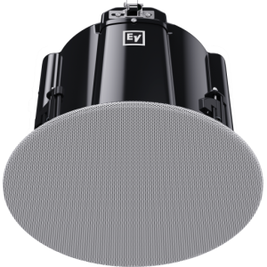 LOUDSPEAKER HIGH CEILING MOUNT W/ SWIFTLOCK  2-WAY 8" LF 130 DEG 70/100V  WHITE (1X PAIR)