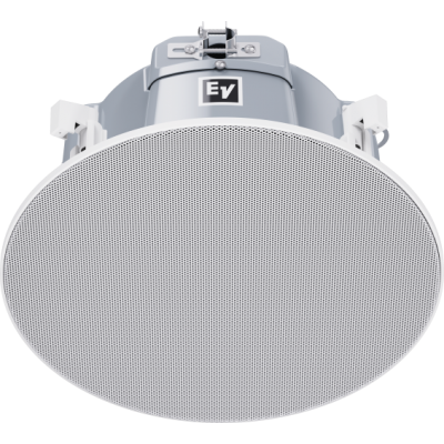 LOUDSPEAKER CEILING MOUNT EVAC  2-WAY 6.5" LF 70/100V  WHITE (1X PAIR)