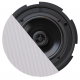 AUDAC QUICKFIT™ 6.5" IN-CEILING SPEAKER, 30W (8OHM), 24W (100V), FASTCON™ CONNECTOR, BORDERLESS TWISTFIX™ GRIL