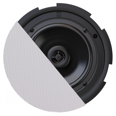 AUDAC QUICKFIT™ 6.5" IN-CEILING SPEAKER, 30W (8OHM), 24W (100V), FASTCON™ CONNECTOR, BORDERLESS TWISTFIX™ GRIL