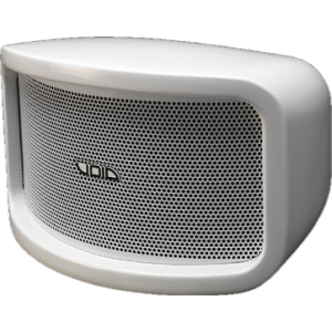 VOID ACOUSTICS OUTDOOR LOUDSPEAKER, DUAL 5.25" COAX, 120W, 16OHM, IP55, INC. BRACKET, WHITE