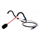 FITNESS AUDIO EMRTRS EMIC HEADSET MICROPHONE TRS 3.5MM RED