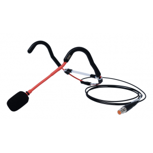 FITNESS AUDIO EMRTRS EMIC HEADSET MICROPHONE TRS 3.5MM RED