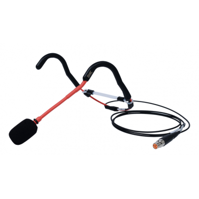 FITNESS AUDIO EMRTRS EMIC HEADSET MICROPHONE TRS 3.5MM RED