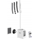 EV PORTABLE COLUMN SYSTEM - WHITE