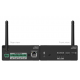 AUDAC NETWORK I/O MIXING BREAKOUT BOX 4X4 DANTE/AES67 4X MIC/LINE INPUTS + BLUETOOTH S-BOX DESIGN POE POWE