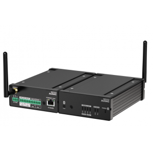 AUDAC NETWORK I/O MIXING BREAKOUT BOX 4X4 DANTE/AES67 2X MIC/LINE INPUTS + BLUETOOTH 2X BALANCED LINE OUTPU