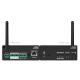AUDAC NETWORK I/O MIXING BREAKOUT BOX 4X4 DANTE/AES67 2X MIC/LINE INPUTS + BLUETOOTH 2X BALANCED LINE OUTPU