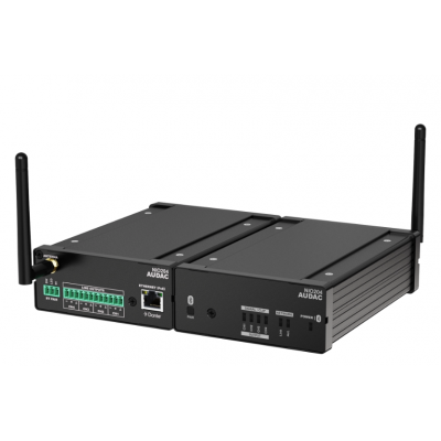 AUDAC NETWORK I/O MIXING BREAKOUT BOX DANTE/AES67 BLUETOOTH 4X BALANCED LINE OUTPUTS S-BOX DESIGN POE POW