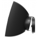 AUDAC 4" INDOOR / OUTDOOR WALL-MOUNT SPEAKER 35W (8OHM) 24W (100V) IP66 CLEVERMOUNT+ BRACKET BLACK