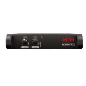 HH MZ-SERIES 2 CHANNEL INSTALL ZONE AMPLIFIER BLACK