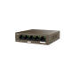 IP-COM 5PORT GIG PD SWITCH 4x POE MAX 22W 10Gbps 14.88Mpps L2 UNMANAGED OPERATING TEMPERATURE 0 ~ +45 BROWN ME