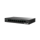 IP-COM 8PORT ( 10P) GIG SWITCH 8x POE+ PLUS 1x SFP(1G) 1x UPLINK(1G) COMBO MAX 120W 20Gbps 14.9Mpps L2 UNMANAG