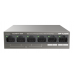 IP-COM 4PORT ( 6P) GIG SWITCH 4x POE+ MAX 63W 12Gbps 8.93Mpps L2 CLOUD MANAGED OPERATING TEMPERATURE 0 ~ +45 B