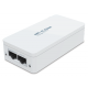 IP-COM GIGABIT POE INJECTOR 51VDC@0.8A 30W WHITE PLASTIC 240VAC 33Hx60Wx132.3D (MM)