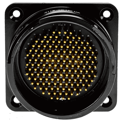 LK CONNECTORS 150 PIN MALE PANEL MOUNT CONNECTOR