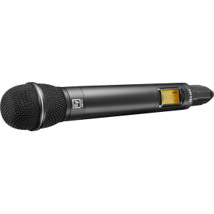 ELECTRO-VOICE ELERE3-HHT76 WIRELESS HANDHELD MIC TRANSMITTER ND76 CARDIOID DYNAMIC BLACK