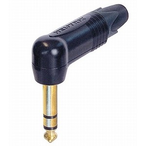 NEUTRIK 6.35MM 3POLE JACK CONNECTOR RIGHT ANGLE